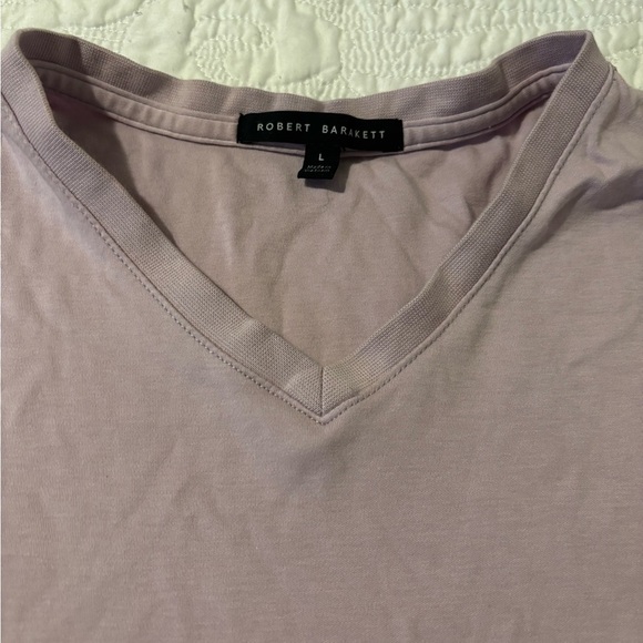 Robert BARAKETT men’s size large light pink T-shirt - Picture 3 of 7